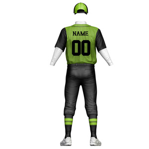 Jersey de béisbol de manga corta logotipo personalizable bordado liso poliéster ropa deportiva sublimación impresión uniformes gran oferta - Product Image 6