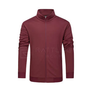 Chándal de gimnasio para hombre, conjunto de dos piezas con pantalones elásticos, Conjunto de jogging de algodón 100% para invierno, venta al por mayor - Product Image 2