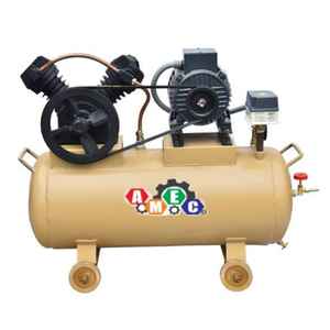 เครื่องอัดอากาศแบบสกรูไร้น้ำมัน ยอดขายดีที่สุด สำหรับอุตสาหกรรม แบบพกพา ใช้ไฟฟ้ากระแสสลับ 10 แรงม้า มอเตอร์ลูกสูบ 170 ลิตร ระบายความร้อนด้วยอากาศ - Product Image 1