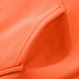 <b>Orange</b> <b>Hoodie</b> With Matching Jogger Tracksuit Casual Two Piece Set Women Streetwear Comfortable Cotton Blend Winter Outfit OEM - Product Image 5