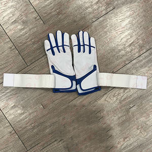 Guantes de bateo de béisbol de último diseño hechos a medida de alta calidad Cuero genuino para hombres y jóvenes Guantes de bateo de cuero OEM - Product Image 1