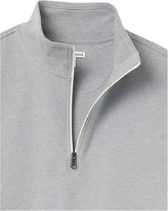 Sudadera Deportiva Informal Unisex 2024, Sudadera Ligera con Cierre de Cremallera 1/4 para Hombre, Transpirable, para Correr, Color Sólido, Otoño - Product Image 1