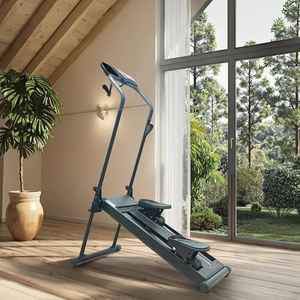 Escaladora Vertical Plegable para el Hogar con Asa, Equipo de Ejercicio con Resistencia Magnética Graduable - Product Image 1