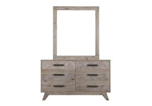 Fast Delivery Dresser 6 <b>Drawers</b> and Frame Mirror Promotional <b>Bedroom</b> Furniture Oem Service Vietnamese Supplier - Product Image 3