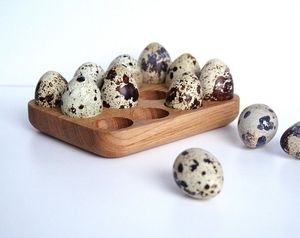 Elegant Wooden <b>Egg</b> Rack With Modern Design Suitable For Contemporary Homes And <b>Decorative</b> Kitchen Storage Solutions - Product Image 3
