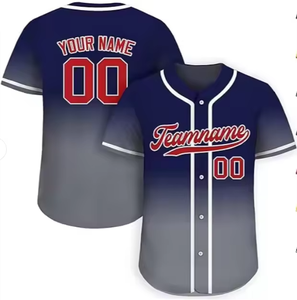 Maillots de softball personnalisés en gros avec logo d'équipe, entièrement sublimés, t-shirts, uniformes - Product Image 2