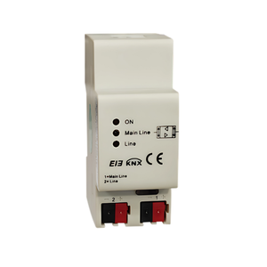 Coupleur de ligne KNX EIB monté sur rail DIN Équipements industriels Systèmes de contrôle d'automatisation de bâtiments domestiques intelligents Équipements électriques - Product Image 1