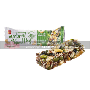 Venta al por mayor 25g arándanos anacardos con sabor nutricional oblea de azúcar duro dulce caja de sabor Natural saludable juego pastel Bar Vietnam - Product Image 2