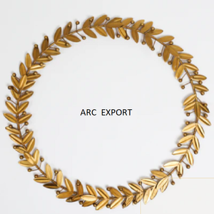 Nuevo diseño estándar Decoración para el hogar y el hotel Forma chapada en la pared Únete al diseñador Arte de pared elegante decorativo para proveedores al por mayor - Product Image 2