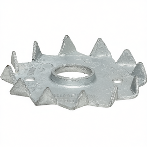 Conector de Madera SIMPSON STRONG TIE Bulldog C2-62M12G-B D62 / 12mm con Dientes de un Solo Lado, Galvanizado en Caliente, 150 Colgadores Metálicos - Product Image 3