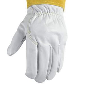 Guantes de cuero para soldar resistentes al fuego y al calor, guantes de trabajo para soldar - Product Image 6