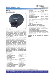 ชุดฝึก DTH อุปกรณ์อาชีวศึกษาเพื่อการฝึกอบรม - Product Image 5