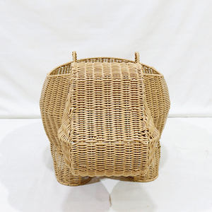 Artex Dong Thap Rattan Woven Hippo Shape <b>Basket</b> for Kids Toy Storage and Decor - Product Image 6
