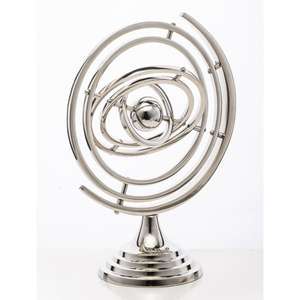ลูกโลกโลหะขัดเงา ของตกแต่งและของประดับตกแต่งโต๊ะ งานฝีมือโลหะ - Product Image 2