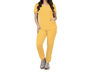 Uniformes Médicos para Mujer, Uniformes de Hospital a la Moda, Uniformes de Trabajo Médicos Personalizados, Uniformes de Dentista de Manga Corta para Hombre - Product Image 1