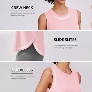 OEM personalizado ligero de las mujeres gimnasio entrenamiento Fitness ropa transpirable tela Yoga Tops Etiqueta Privada logotipo impresión personalización - Product Image 6