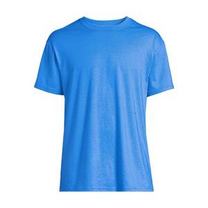 300g coton t-shirts hommes à manches courtes poids lourd été col rond lâche respirant chemise pour hommes femmes basique t-shirt - Product Image 3