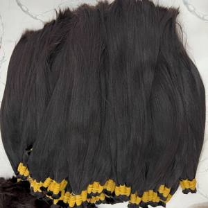 PRECIO DE FÁBRICA 100% PURE SOLO DONANTE RECTO NATURAL NEGRO PARA BLANQUEAR EXTENSIONES DE CABELLO HUMANO BRASILEÑO ALINEADO CON CUTICULAS - Product Image 6