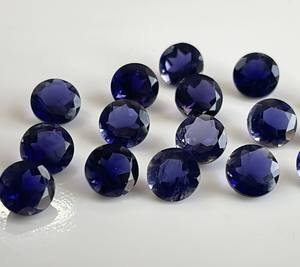 ไอโอไลต์ธรรมชาติทรงกลม 6 มม. เจียระไนเหลี่ยม - ไอโอไลต์ทรงกลมเจียระไนแบบหลวม - Product Image 5