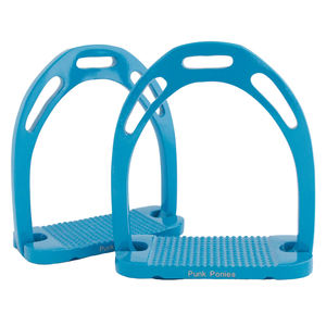 Estribos articulados de acero inoxidable fundido personalizados con estribos de seguridad ocular compensados para principiantes hechos en Pakistán - Product Image 5