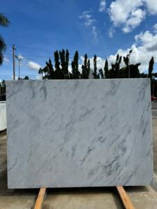 À la mode italien naturel blanc marbre dalle mur neige blanc italien marbre pour salle à manger cuisine comptoir salle de bain escaliers - Product Image 3