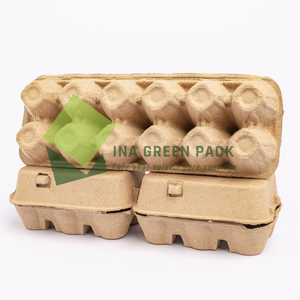 Emballage d'oeufs personnalisé en gros cartons d'oeufs en pulpe haut de gamme plateau d'oeufs en pâte à papier utilisant pour plateau boîte cartons pour vietnam - Product Image 3