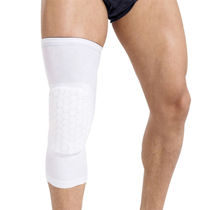 Rodillera elástica profesional de alta calidad para gimnasio MMA rodilleras de poliéster de algodón suave para adultos - Product Image 6