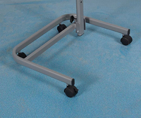 Table de lit réglable pliable à prix direct usine pour patients âgés et soins infirmiers