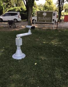 Telescopio binocular operado con monedas, accesible para sillas de ruedas, Super View 20X80, NVF-103, aumento fijo de 20X - Product Image 3