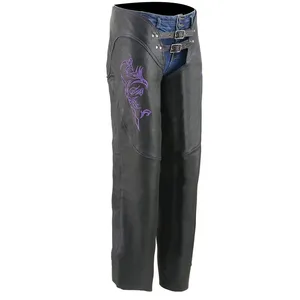 Pantalones de cuero para mujer - Product Image 1