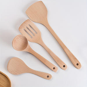 Wooden cooking spoon highest quality wood <b>spatulas</b> and spoons top choice necessary culinary tools - Product Image 1