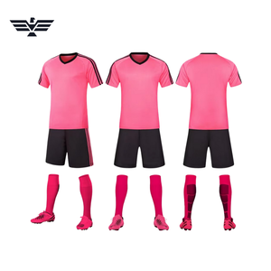 Camiseta de Fútbol Personalizada de Secado Rápido de Alta Calidad para Hombres, Mujeres y Niños, 100% Poliéster, Camisetas y Pantalones Cortos Deportivos, Color y Logotipo Personalizados, OEM - Product Image 5