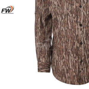 Chemises de pêche personnalisables pour hommes ODM/OEM à manches longues, séchage rapide, pour activités de plein air, randonnée, course, natation, chasse 2026 - Product Image 5