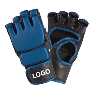 Guantes de Boxeo MMA Profesionales al por Mayor 2024, Guantes de Grappling de Cuero de Alta Calidad, Guantes de PU con Logotipo Personalizado - Product Image 6