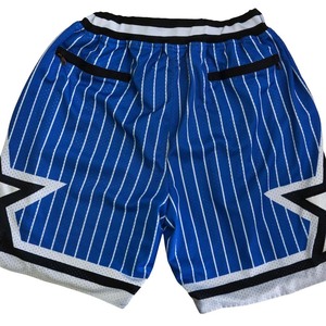 Shorts de basket-ball pour hommes, noirs, design personnalisé, respirants, taille élastique, double couche de maille, shorts de basket-ball uniquement - Product Image 5