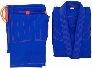 Conjunto de Kimono de BJJ Negro, 100% Poliéster, Corte Regular, Uniforme de Jiu Jitsu Resistente con Detalles Amarillos y Logotipo en el Manga Izquierdo, Conjunto de BJJ Gis - Product Image 5
