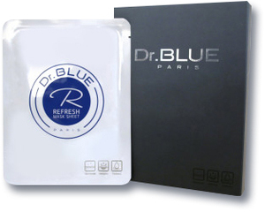 แผ่นมาส์กหน้าดร. บลูรีเฟรชที่มีส่วนผสมที่ดีที่สุดอย่างสมบูรณ์แบบสินค้าขายดีที่สุดในเกาหลี - Product Image 2