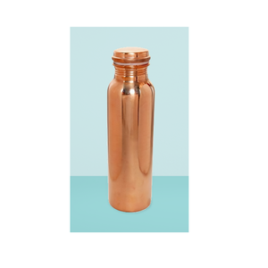 Bouteille en cuivre pur nouveau design bouteille d'eau en cuivre pur bouteille d'eau en cuivre pur indien fait à la main de Jamsons Exports - Product Image 3