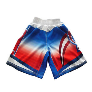 Shorts MMA personnalisés pour hommes, imprimés par sublimation, dernier design, vêtements d'arts martiaux, élasthanne/nylon, sérigraphie, prix de gros - Product Image 2