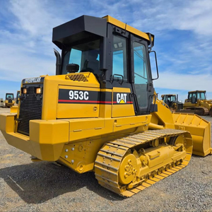 Livraison gratuite Chargeuse sur chenilles CATERPILLAR 953C Cabine EROPS avec chauffage/climatisation Radio fonctionnelle Chargeuse sur chenilles avec godet à dents - Product Image 1