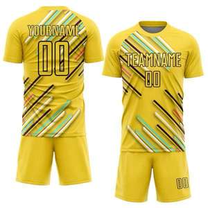 Dernière meilleure vente 100% qualité 2024 maillot d'impression de nom d'équipe tout neuf uniformes de football de taille sur mesure - Product Image 2