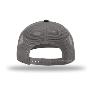 ODM vente en gros 6 panneau camionneur chapeau Logo personnalisé léger respirant maille dos blanc structuré casquette Sport Gorras Vietnam usine - Product Image 4