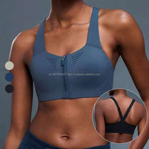 Sujetador Deportivo para Mujer con Diseño de Logotipo Personalizado, Ligero, de Alto Impacto, con Cierre Frontal, Tirantes Ajustables, para Yoga, Running y Entrenamiento - Product Image 4