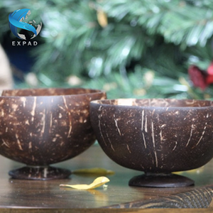 Juego de Tazones de Madera de Coco Artesanal y Ecológico, Estilo Rústico para una Alimentación Consciente - Product Image 4