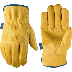 Gants de travail en cuir de qualité supérieure Mécanicien industriel Jardinage Tâches de coupe Protection résistante aux coupures Applications lourdes - Product Image 1