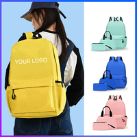 Mochila Escolar Diaria para Niños, Ligera, Compacta, de Alta Calidad, 0.65 kg, Poliéster, Unisex, 32x18x43 cm, Hecha en Guangdong, China