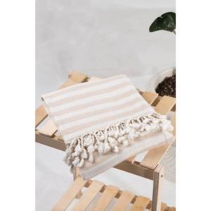 Gorçek Modelo Peshtemal 100% Toalla de Playa de Algodón Natural Elegancia y Confort Combinado - Product Image 3