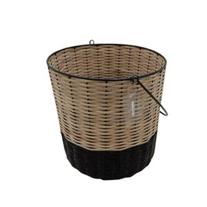 Awesome Design Iron/Cane Storage Basket With <b>Stand</b> Natural Finished for Kitchenware Multipurpose Storage Basket Handmade - Product Image 5