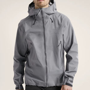 Winter Special Zipper Stand Collar Adjustable Hooded Breathable Windbreaker For Men Premium Windproof Soft Warm Windbreaker - Product Image 1