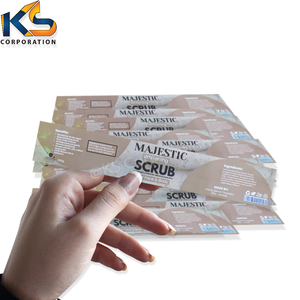 Étiquettes autocollantes personnalisées en PVC de haute qualité et durables pour masques faciaux et cosmétiques, imperméables et écologiques pour l'emballage - Product Image 6